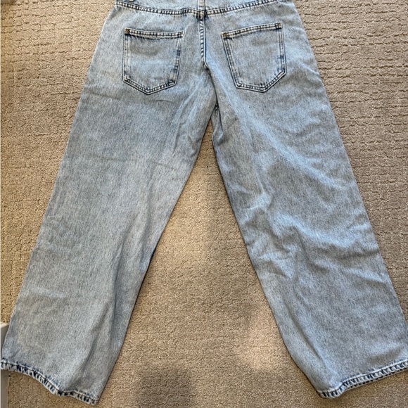 Motel Rocks Blue Relaxed Jeans